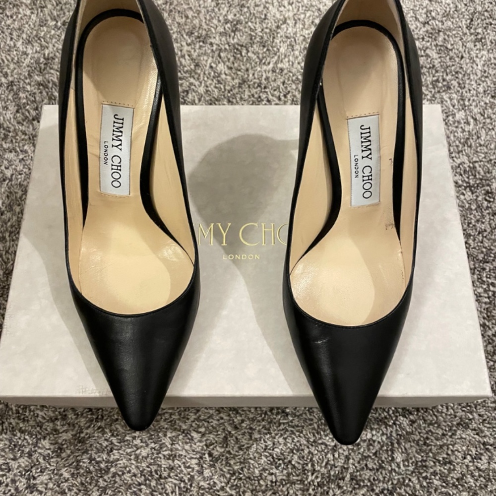 Jimmy Choo Romy-100 black - Picture 2 of 5
